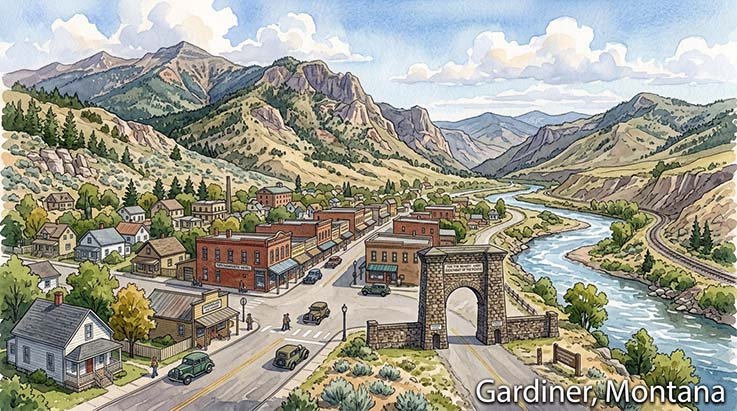 Gardiner, MT